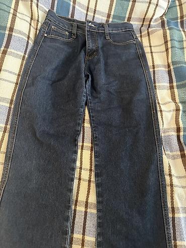 şalvar tulum: Klassik jeans şalvar . Ölçü 30(XSS) . XS və S uyğundur. Boy 150-160 — 1