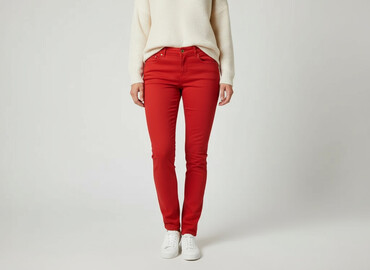 massimo dutti spodnie wyprzedaż: Tchibo, Jeansy damskie, rozmiar 2XL