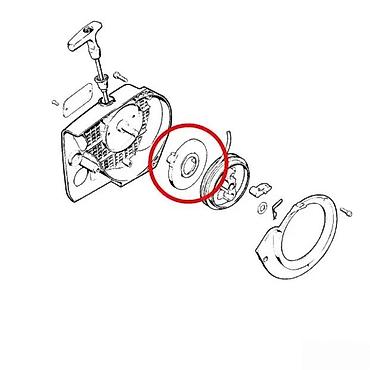 iskra brojilo: Povratna opruga za starter – univerzalni deo za motorne uređaje - — 3