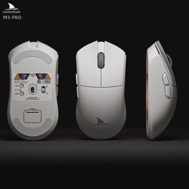мышь dark project me4 купить: Darmoshark мышь беспроводная M3, белый. новая в упаковке. отдам