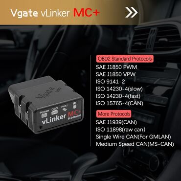 Alati za automobile: Vgate vLinker MC + V2.2 Bluetooth 4.0 OBD2 BimmerCode FORScan Auto — 16