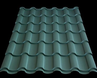 Çerepitsa: Metal dam örtükləri, rəng - Firuzəyi, Pulsuz çatdırılma, Zəmanətli, Kredit yoxdur — 3