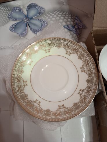 Fincanlar: Fincanlar, rəng - Qızılı, 6 ədədli dəst, Türkiyə — 2