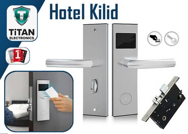 metro kart: Hotel kilidi 2-S ☑️ ▪ Material: Paslanmayan polad ☑️ ▪ Rəng: gümüş ☑️