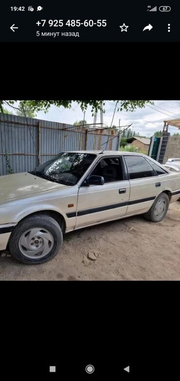 акумулятор на мото: Mazda 626: 1989 г., 2.2 л, Механика, Бензин, Седан