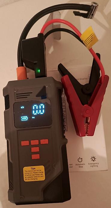 Avtomobil üçün alətlər: Çoxfunksiyalı avtomobil avadanlığı – start-verən (jump starter) və — 2