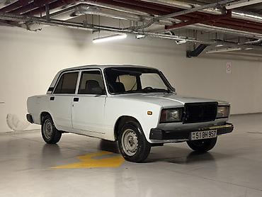 VAZ (LADA): VAZ 2107 “Classic” sedan - Kuzov: 4 qapılı, ağ rəng, sadə və düz — 18