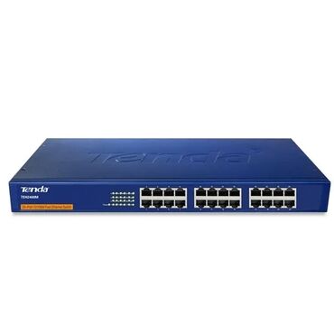Серверы: Tenda 24-port 10/100M Ethernet Switch [2шт]