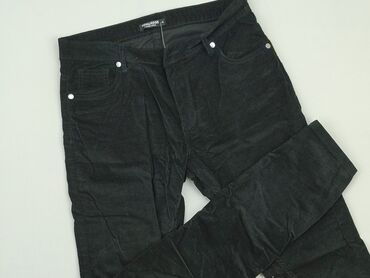 krótkie czarne spódniczka: Material trousers, Tom Rose, L (EU 40), condition - Very good