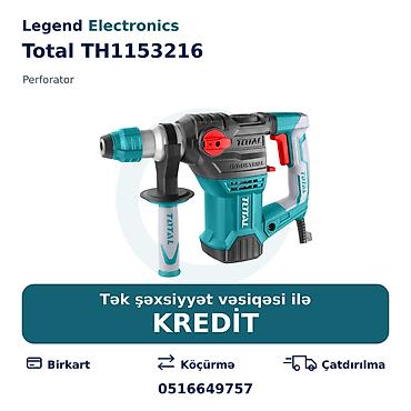 megane motor: Elan başlığı: Perforator Total TH1153216 Elan mətni: Total TH1153216 — 1
