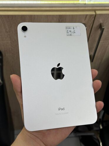 Планшеты: Планшет, Apple, память 64 ГБ, 8" - 9", Wi-Fi, Б/у, Детский цвет - Серебристый