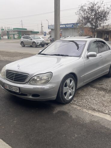 сукуплу машина: Mercedes-Benz S-Class: 2000 г., 3.2 л, Автомат, Бензин, Седан