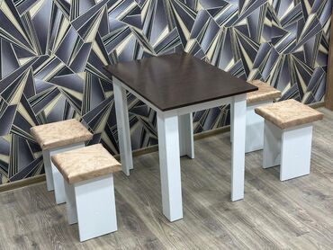 Masa və oturacaq dəstləri: Mətbəx üçün, Yeni, Açılmayan, Kvadrat masa, 4 stul -da lalafo.az — 9 Masa və oturacaq dəstləri: Mətbəx üçün, Yeni, Açılmayan, Kvadrat masa, 4 stul — 9