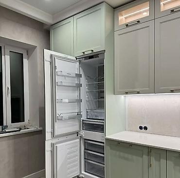 silver kitchen: Кухня «Г-образная» в классическом стиле с фасадами в нежно-салатовом и — 2
