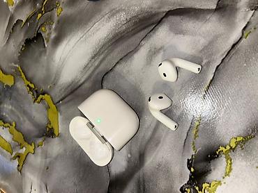bluetooth qulağlığ: AirPods 4 arginaldir!!! karobkasi yoxdur usdunde qara kabro hediye — 3