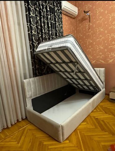 Çarpayılar: Yeni, İkinəfərlik çarpayı, Bazalı, Matras ilə, Siyirməsiz, Azərbaycan — 9