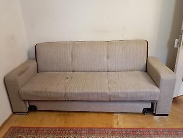 Divan və kreslo dəstləri: İşlənmiş, Divan-kravat, 2 kreslo, Bazalı, Açılan — 5