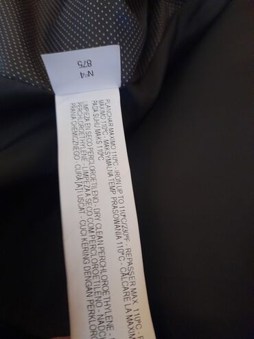 Odela: Dvodelno odelo, S (EU 48), M (EU 50), Zara, bоја - Crna — 15