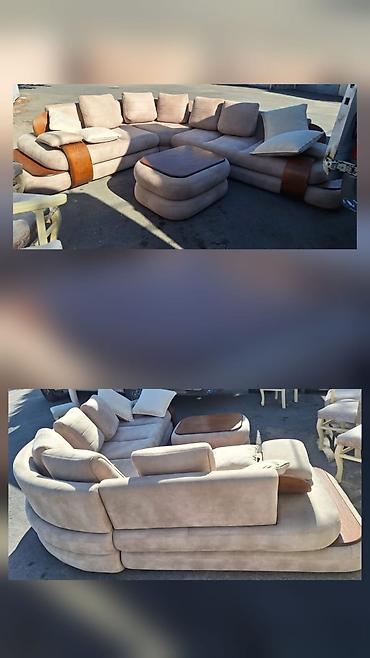 Fabrik istehsalı geniş uqlavoy divan – bufiki ilə birlikdə. Ölçü: 2.50