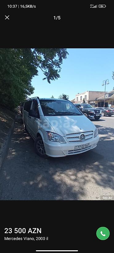 микроавтобус: Mercedes-Benz Viano: 2.2 л | 2007 г. Бус — 1