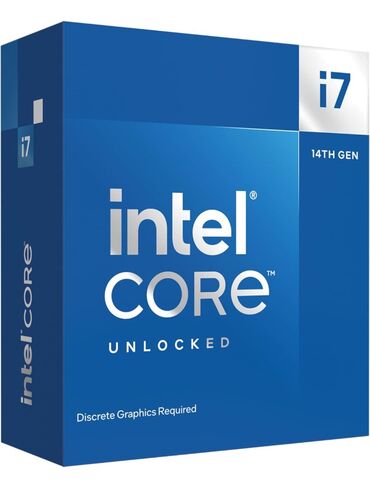 kompyuter hissələri: Процессор Intel Core i7 14700KF, > 4 ГГц, Новый