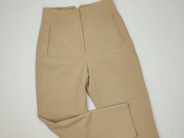 Zara, Material trousers for women, S (EU 36)