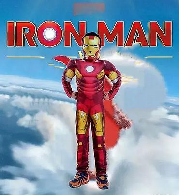 brug pantalone: Kostim ironman sa misičima. kostim ironman sa misičima 2-0-3 kostimi — 1