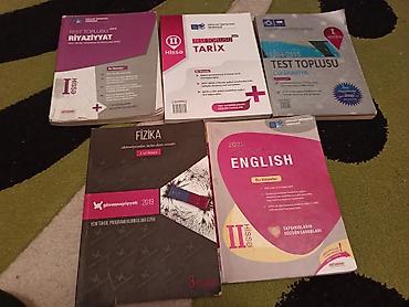 Testlər: Abituriyent hazırlığı üçün əsas DİM test topluları satılır.​Vəziyyəti — 8
