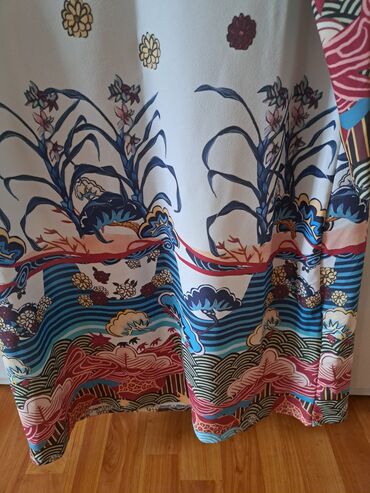 Haljine: One size, bоја - Bež, Oversize, Dugih rukava — 5