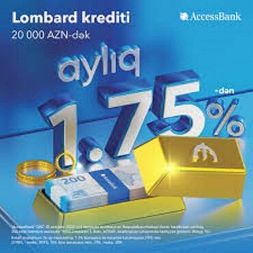 Mühasibat uçotu: Accessbank Qızıla yüksək qiymətləndirir 95 azndın 130 azn qədər lom
