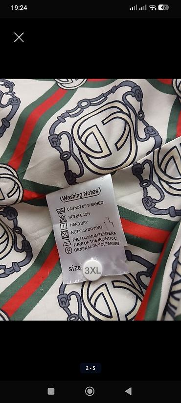 saxta baba geyimləri: Pencək, Zolaqlı, Gucci, 3XL — 2