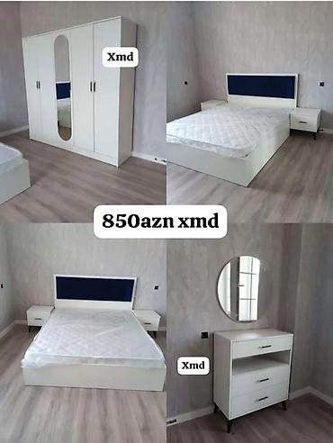 skamya sekilleri: Yataq otağı mebel dəsti Tərkibi: - 3 qapılı şkaf: orta hissədə böyük — 1