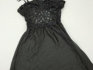 czarna sukienki midi na ramiączkach: Сукня, XS, стан - Дуже гарний