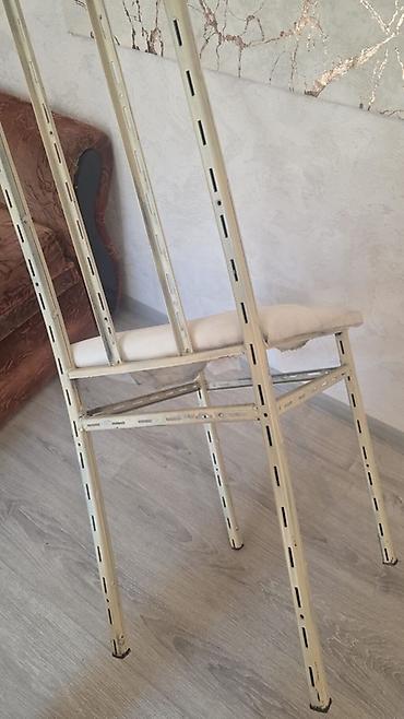 balka: Metal karkaslı stul - Material: möhkəm metal profillərdən karkas — 1