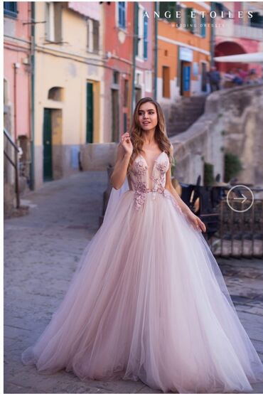 Свадебные платья и аксессуары: Шикарное свадебное платье petunia от бренда ange atoiles, изначальная