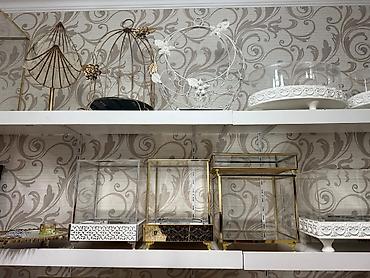 Digər mebel: Cəmi 6 polkadır. Hər biri 1.80 m dır. Plusda şkaf. Cəmi halında 170 — 1