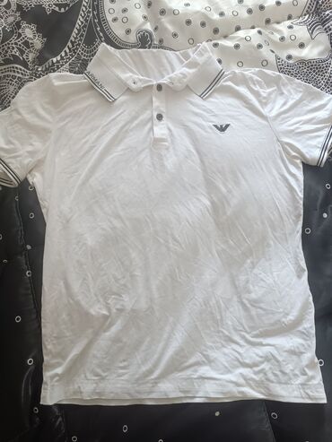 Polo köynəklər: Polo köynək, Emporio Armani, L (EU 40), rəng - Ağ