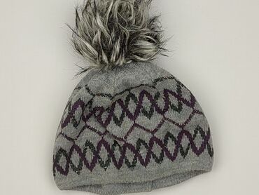 czapka zimowa tommy hilfiger damska z pomponem: Cap, Female, condition - Good