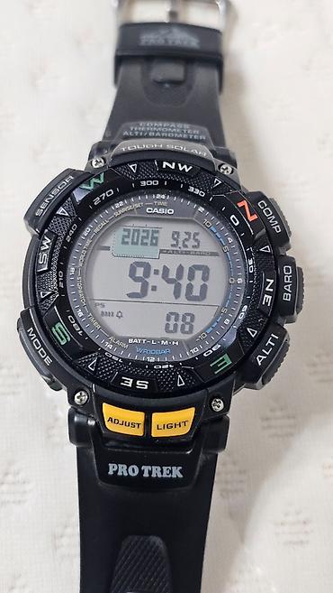 ремешок для часы: Часы Casio Pro Trek PRG-240-1E часы б/у но использовались очень — 1