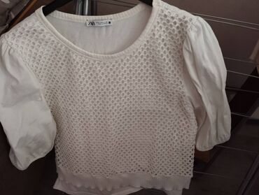 guess kofta: Zara, M (EU 38), цвет - Белый