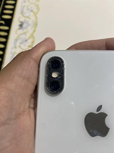 apple magic: IPhone X, белый - Модель: iPhone X (номер модели MQAG2HB/A, видно на — 3