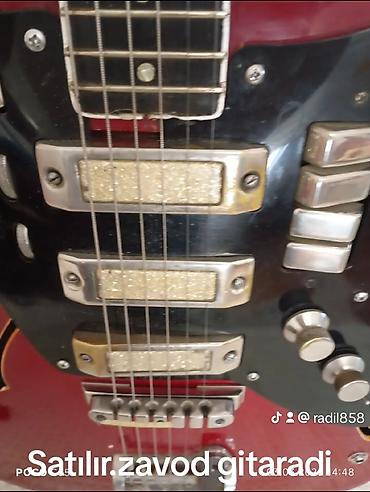 Elektro gitaralar: Elektron gitara, 6 sim, İşlənmiş, Ünvandan götürmə -da lalafo.az — 25 Elektro gitaralar: Elektron gitara, 6 sim, İşlənmiş, Ünvandan götürmə — 25