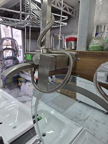 Смеситель для раковины/ванны K-700 из нержавеющей стали - Современный