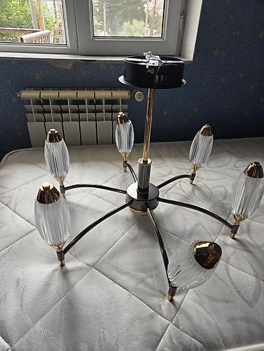 lustur alti fiqurlar: Çılçıraq, 6 lampa, Metal — 4