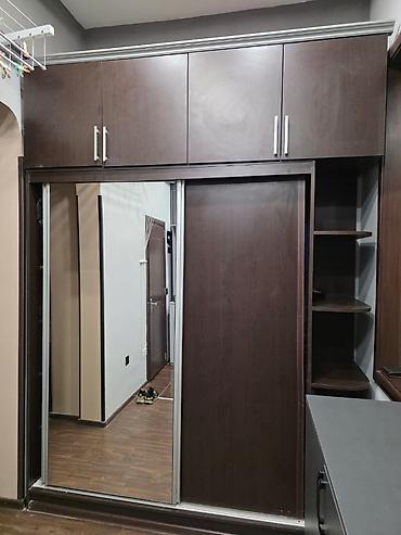 Dəhliz dolabları: İşlənmiş, 2 qapılı, Güzgülü, Qəhvəyi, Kupe, Düz dolab — 2