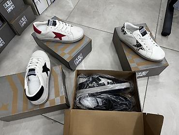 golden: Кроссовки, 39, Golden Goose, Новый, цвет - Белый, Платная доставка, Самовывоз — 1