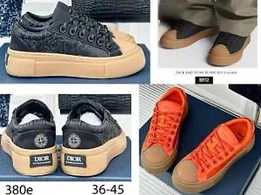 Patike: VRHUNSKI DIOR MODELI, ULTRA HIT | Novo! ! ! Prelepe kozne patike — 17