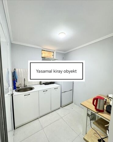 недвижимость в азербайджане купить: Yasamalda 77 nomreli baxcaya yaxin 40 kv temirli bos obyekt kiraye