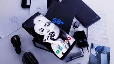 защитные пленки samsung: Samsung Galaxy S8 Plus, Б/у, 128 ГБ, цвет - Черный, 2 SIM