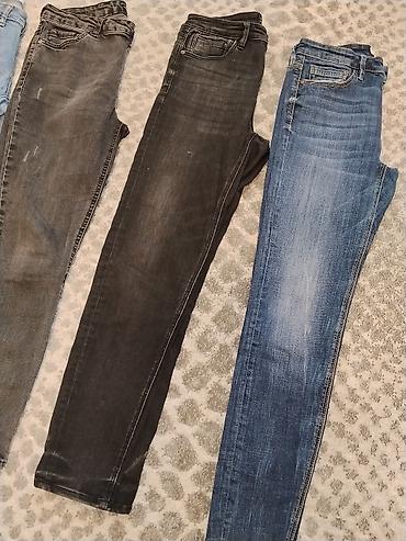 34 helanke: Lot ženskih farmerki – 4 para - Kroj: uske (skinny), nizak do srednji — 3
